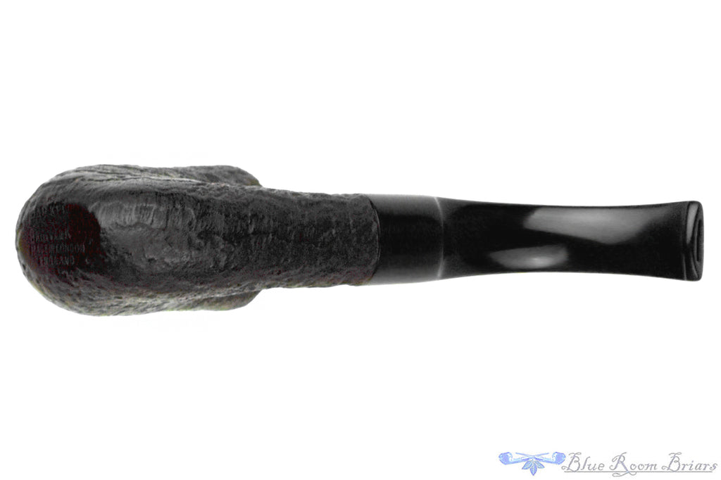 Blue Room Briars is proud to present this Parker Brown Briar Bark 394 Bent Sandblast Hungarian Estate Pipe