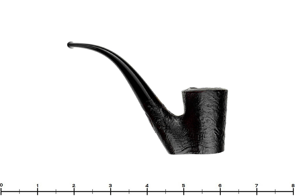 Blue Room Briars is proud to present this Mayfair (Sasieni) Sandblast Bent Cherrywood Sitter Estate Pipe
