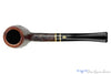 BBB Black 603 Sandblast Billiard with Brass Estate Pipe