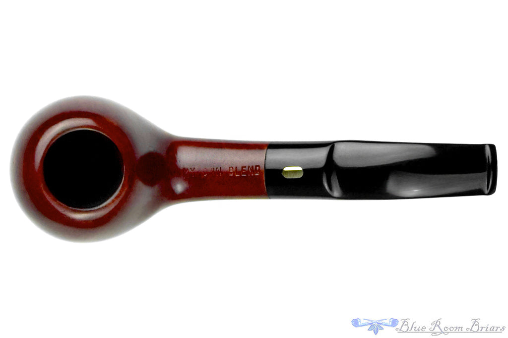 Blue Room Briars is proud to present this My Own Blend 258 Diplomat with Oval Shank Estate Pipe