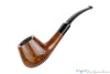 Blue Room Briars is proud to present this BBB London Made 722 Bent Brandy with Oval Shank Estate Pipe