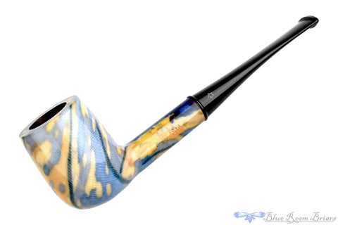 Hilson Bolero 211 Bent Partial Sandblast Tall Acorn Estate Pipe