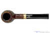 Blue Room Briars is proud to present this Savinelli FM (2015 Make) 207 Rusticated Apple (6mm Filter) with Brass Estate Pipe