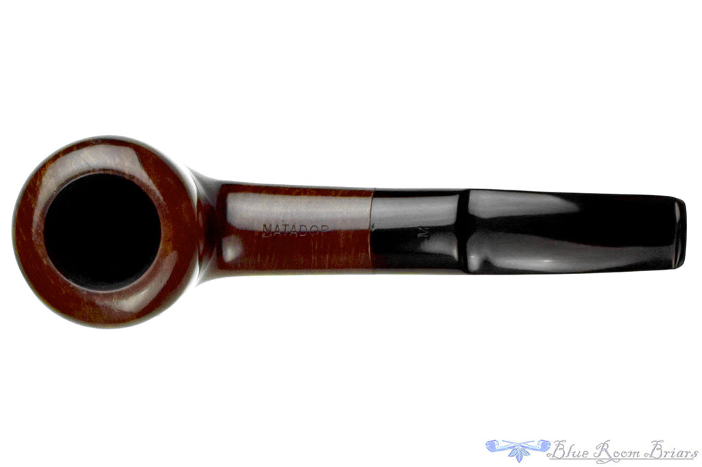 Blue Room Briars is proud to present this Matador Bent Scoop Dublin with Oval Shank Estate Pipe