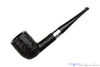Blue Room Briars is proud to present this Masta (Parker-Hardcastle) Sandblast Billiard Sitter with Nickel Estate Pipe
