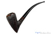 Blue Room Briars is proud to present this New York de luxe Bent Brush Carved Pickaxe Estate Pipe