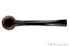 Blue Room Briars is proud to present this New York de luxe Bent Brush Carved Pickaxe Estate Pipe