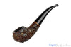 Blue Room Briars is proud to present this Old River 6046 Bent Rusticated Apple Estate Pipe