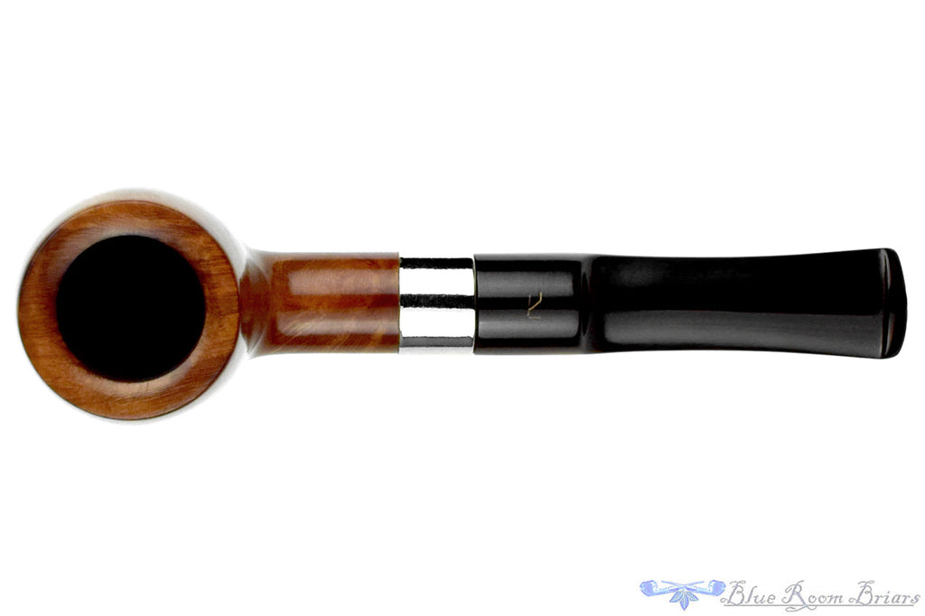 Blue Room Briars is proud to present this Redwood 03 Billiard (6mm Filter) with Nickel Estate Pipe