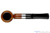 Blue Room Briars is proud to present this Redwood 03 Billiard (6mm Filter) with Nickel Estate Pipe