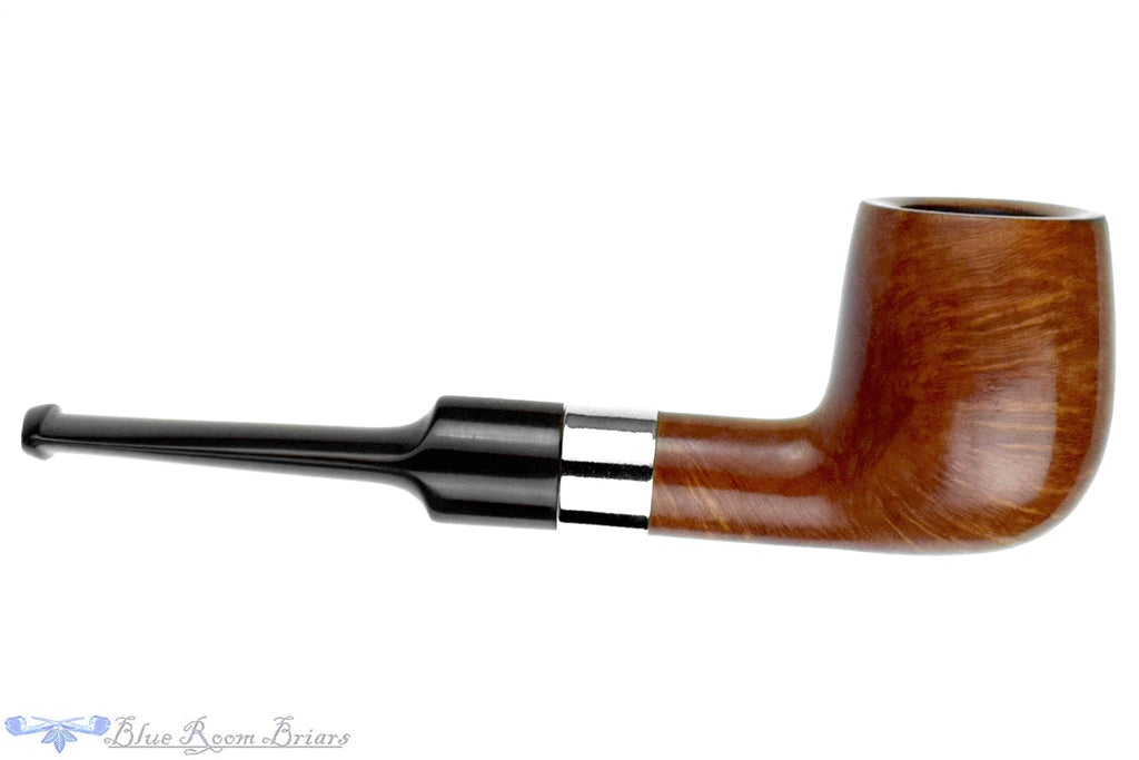 Blue Room Briars is proud to present this Redwood 03 Billiard (6mm Filter) with Nickel Estate Pipe