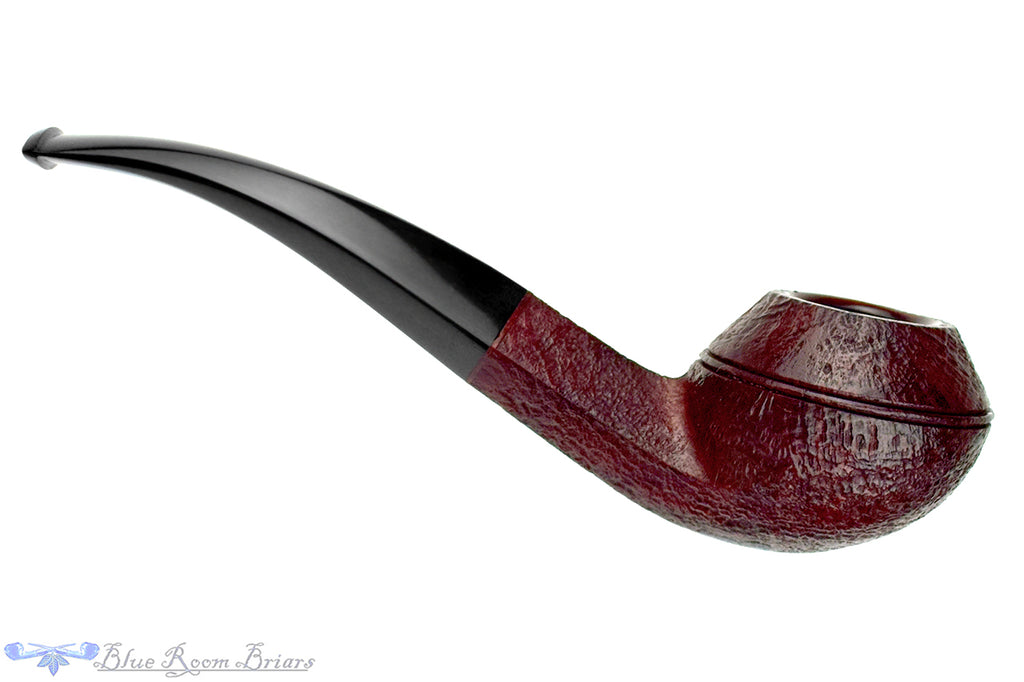 Blue Room Briars is proud to present this Blue Room Briars Pipe 4325 Bent Sandblast Bulldog