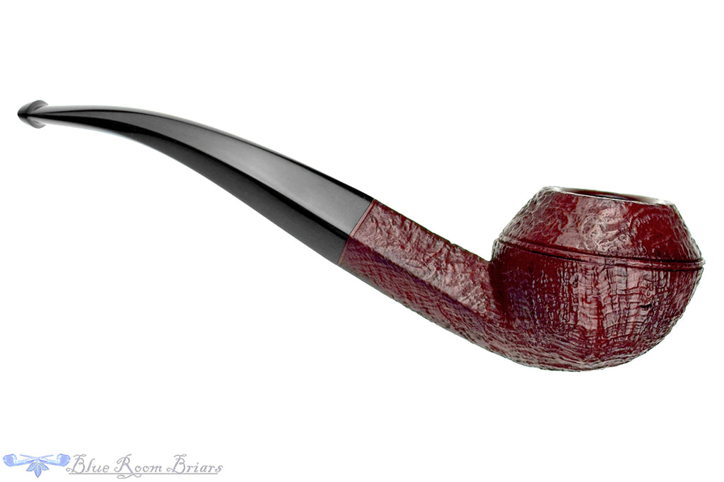 Blue Room Briars is proud to present this Blue Room Briars Pipe 4325 Bent Sandblast Bulldog