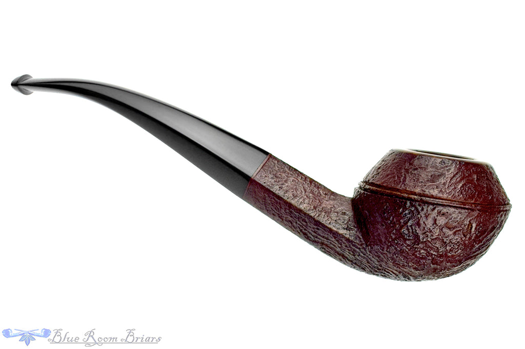 Blue Room Briars is proud to present this Blue Room Briars Pipe 4325 Bent Sandblast Bulldog