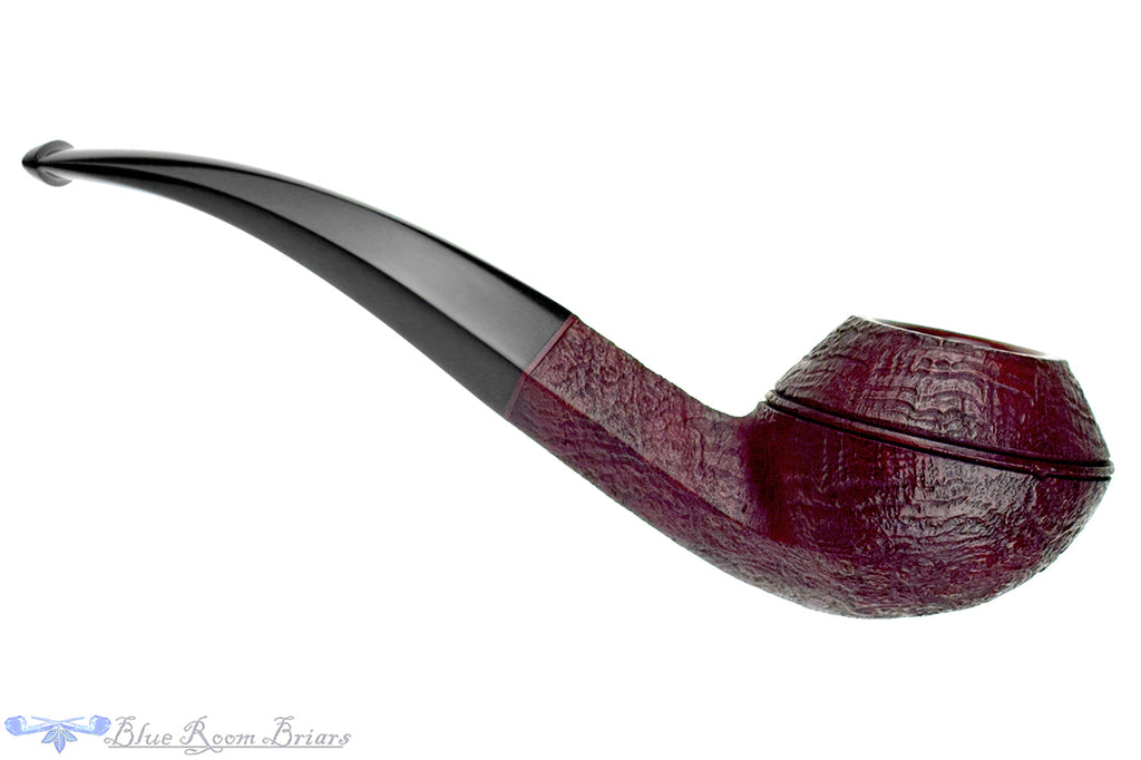 Blue Room Briars is proud to present this Blue Room Briars Pipe 4325 Bent Sandblast Bulldog