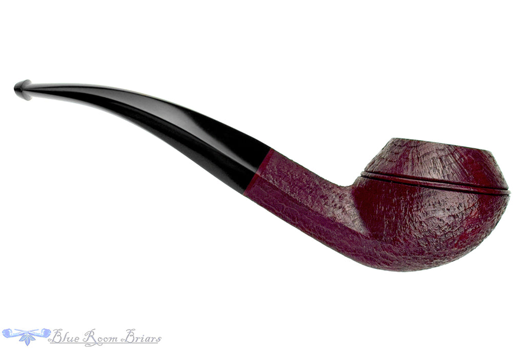 Blue Room Briars is proud to present this Blue Room Briars Pipe 4325 Bent Sandblast Bulldog
