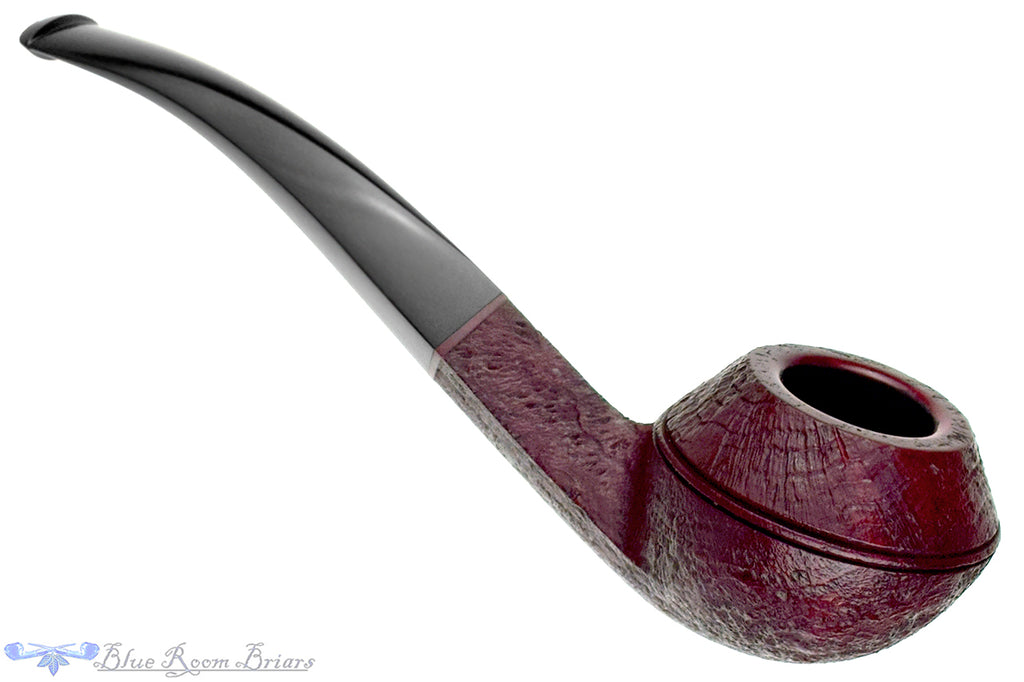 Blue Room Briars is proud to present this Blue Room Briars Pipe 4325 Bent Sandblast Bulldog