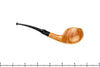 Nate King Pipe 1029 Bent Natural Straight Grain Racing Tomato