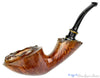 Blue Room Briars is proud to present this Joseph Skoda Pipe Large Bent Freehand with Stone and Plateaux