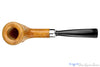 Blue Room Briars is proud to present this Todd Harris Pipe Bent Sandblast Dublin with Silver and Military Mount
