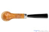 Blue Room Briars is proud to present this Todd Harris Pipe Bent Sandblast Dublin with Silver and Military Mount