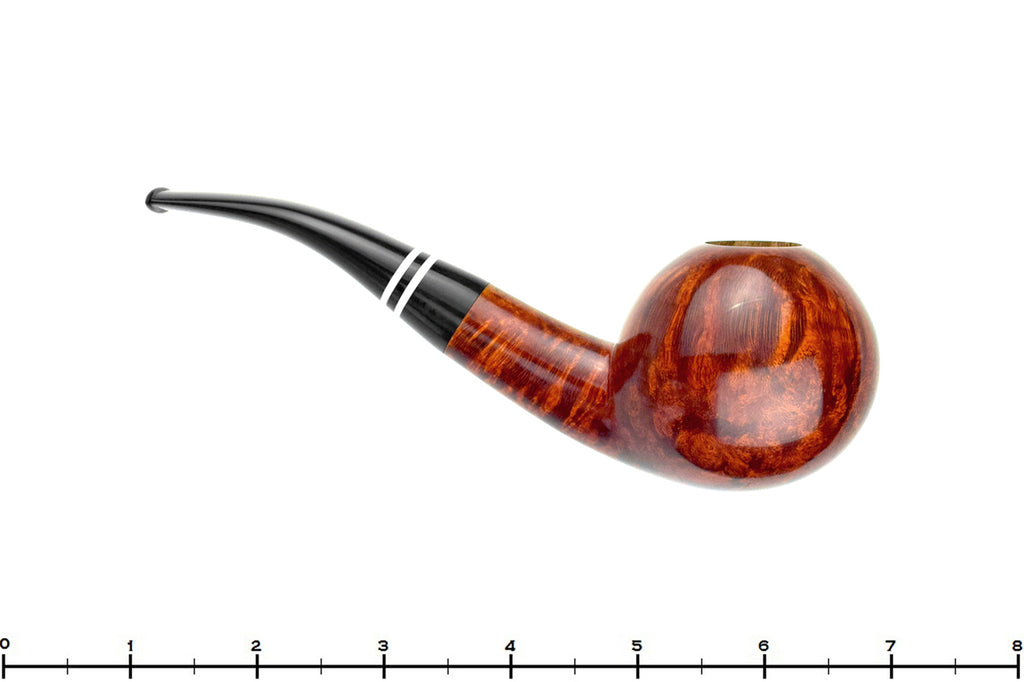Blue Room Briars is proud to present this Todd Harris Pipe Bent Globe with Acrylic