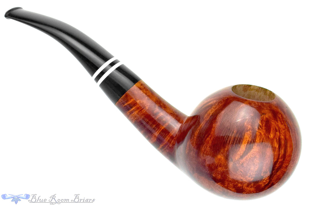 Blue Room Briars is proud to present this Todd Harris Pipe Bent Globe with Acrylic