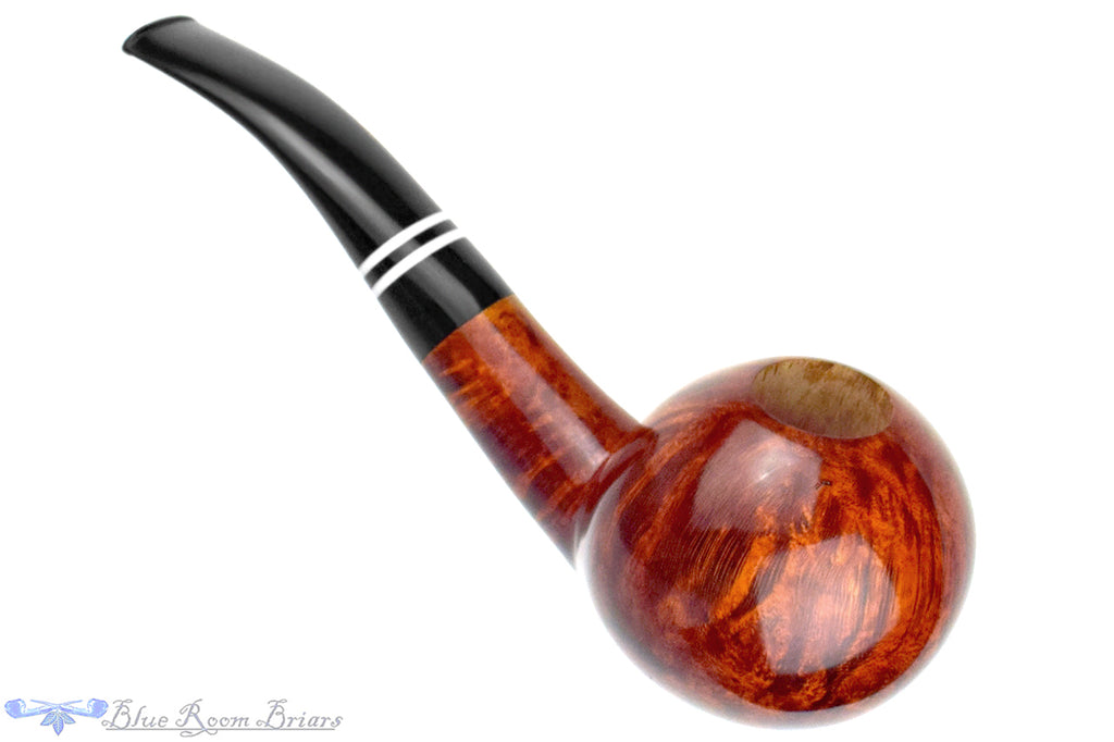 Blue Room Briars is proud to present this Todd Harris Pipe Bent Globe with Acrylic