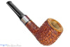 Blue Room Briars is proud to present this Todd Harris Pipe Rusticated Billiard with Fordite