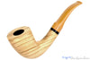 Blue Room Briars is proud to present this Dr. Bob Pipe Bent Olivewood Horn with Acrylic