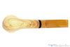 Blue Room Briars is proud to present this Dr. Bob Pipe Bent Olivewood Horn with Acrylic
