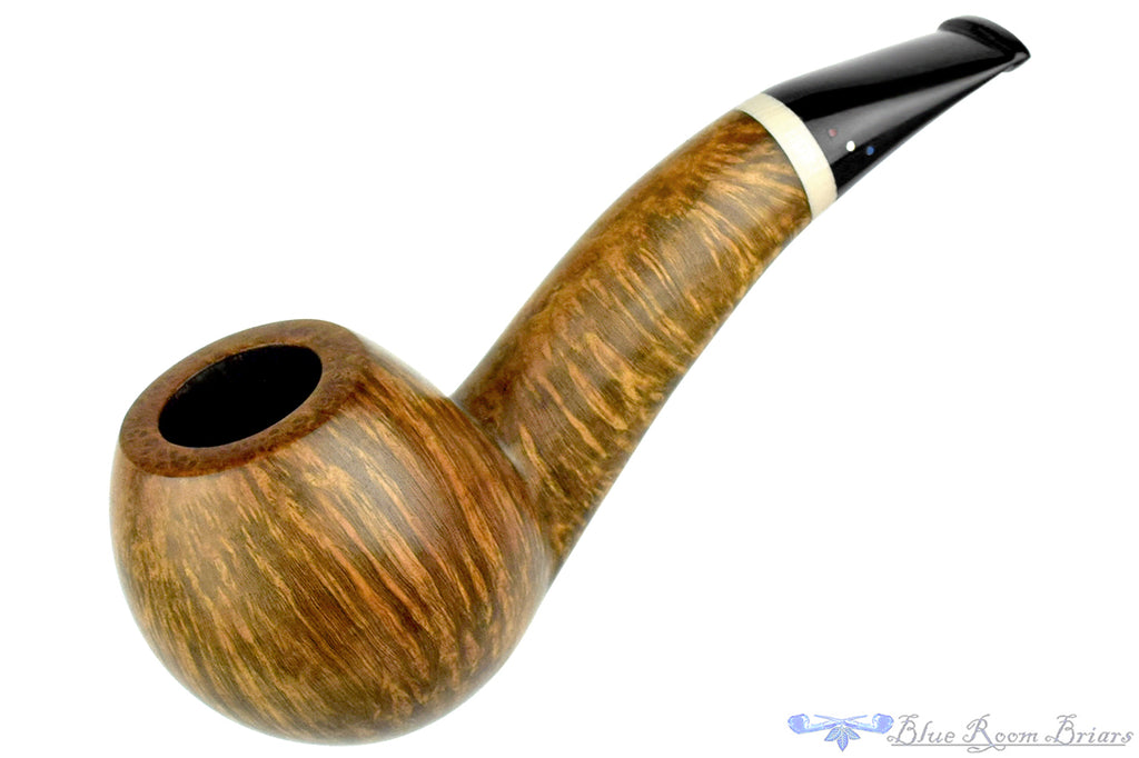 Blue Room Briars is proud to present this Dr. Bob Pipe Hawkbill with Ivorite