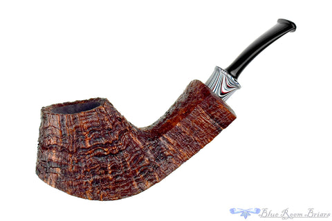Erik Nielsen Pipe Grade B Contrast Tomato with Buffalo Horn