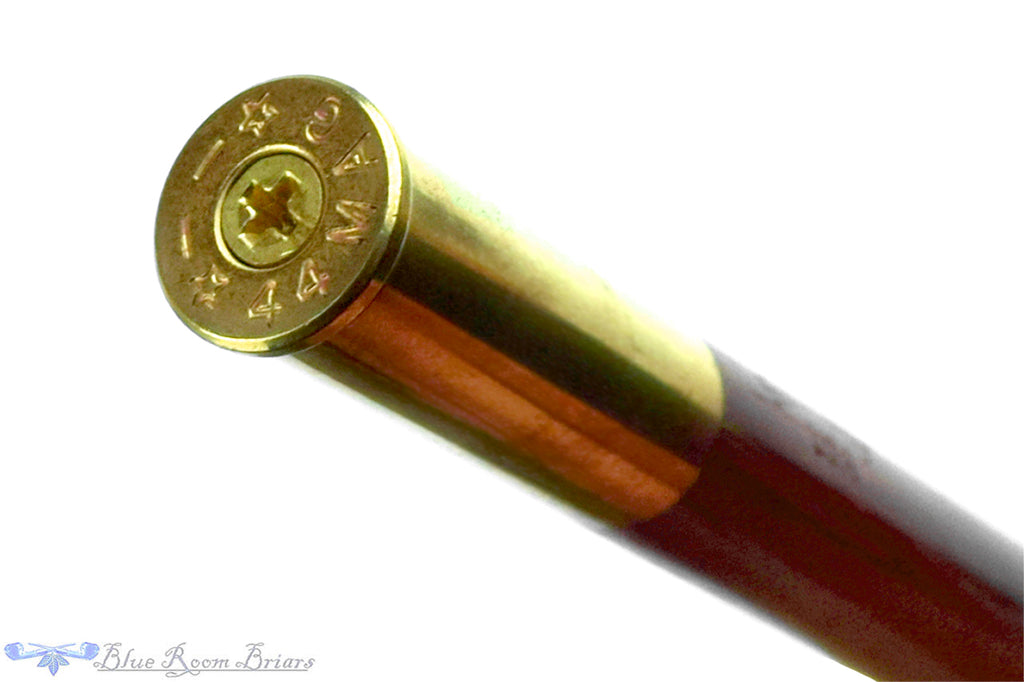 Bill Shalosky Custom Tamper Padauk with .44 Magnum Shell Casing