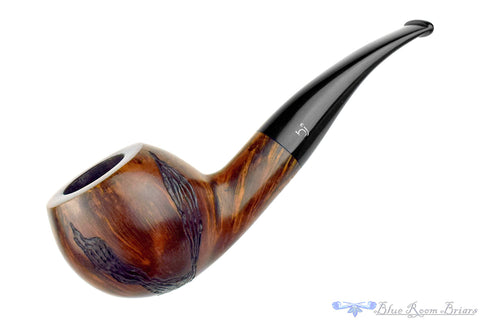 Castello Old Antiquari KK 24 Sandblast Prince with Acrylic Estate Pipe