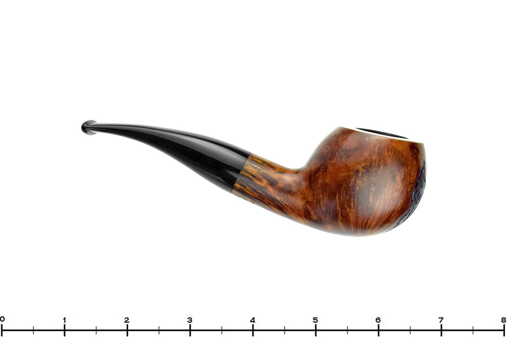 Blue Room Briars is proud to present this Bjarne Handmade Spot Carved Author Estate Pipe