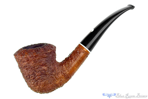 The Everyman London Pipe 252 Sandblast Pot (Metal Filter) Sitter Estate Pipe