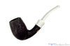 Blue Room Briar is proud to present this BriarWorks Icarus Bent Sandblast Tall Egg with Acrylic Estate Pipe