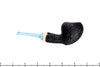 Blue Room Briars is proud to present this Neal Monier Bent Rusticated Strawberry with Ivorite Estate Pipe