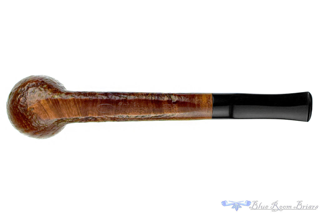 Blue Room Briar is proud to present this GBD Sablée Standard 255 (1940s Make) Sandblast Lumberman Sitter Estate Pipe