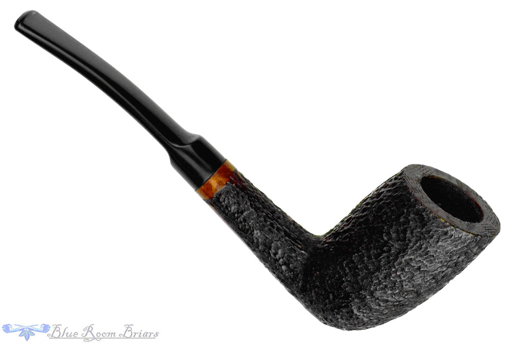 DON (Bari) Handcut Bent Rusticated Belge UNSMOKED Estate Pipe