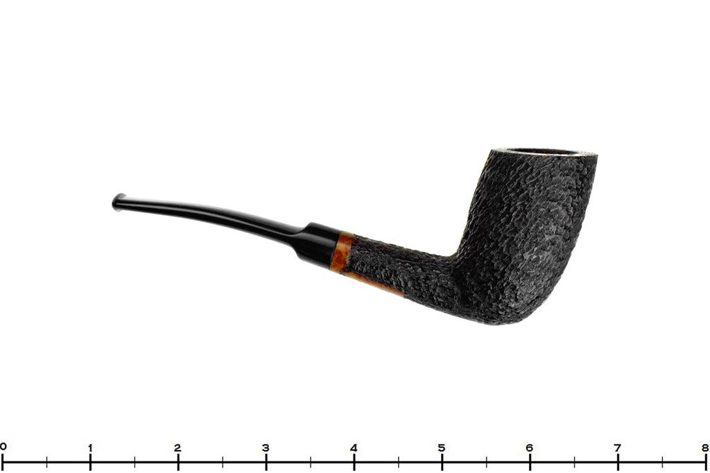 DON (Bari) Handcut Bent Rusticated Belge UNSMOKED Estate Pipe