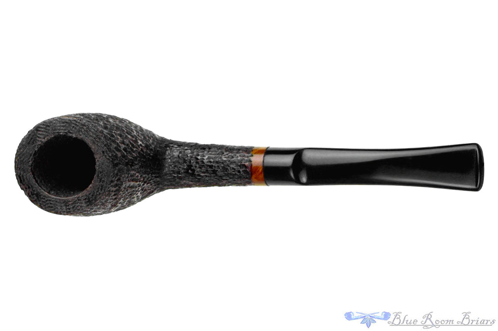 DON (Bari) Handcut Bent Rusticated Belge UNSMOKED Estate Pipe