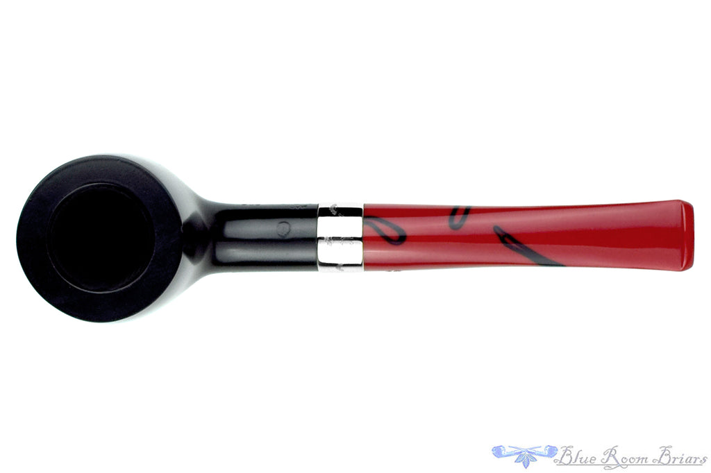 Blue Room Briars is proud to present this Peterson Dracula (Irish Seconds) 606 Pot with Nickel UNSMOKED Estate Pipe 