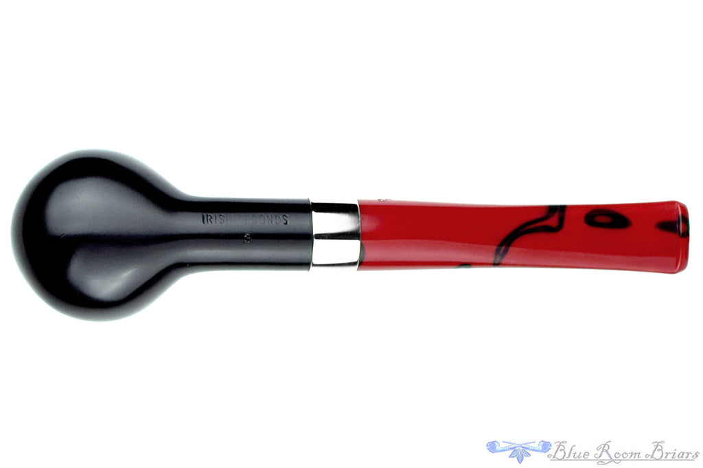 Blue Room Briars is proud to present this Peterson Dracula (Irish Seconds) 606 Pot with Nickel UNSMOKED Estate Pipe 