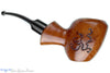 Blue Room Briar is proud to present this Buckeye Spot Carved Freehand Sitter Estate Pipe