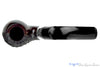 Peterson Dr. Jekyll and Mr. Hyde XL02 Bent Partial Rusticated Apple with Nickel Estate Pipe