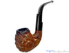 Blue Room Briar is proud to present this Caminetto Business 175 KS Bent Rusticated Fumed Egg Estate Pipe