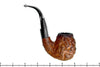 Blue Room Briar is proud to present this Caminetto Business 175 KS Bent Rusticated Fumed Egg Estate Pipe