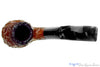 Blue Room Briar is proud to present this Caminetto Business 175 KS Bent Rusticated Fumed Egg Estate Pipe